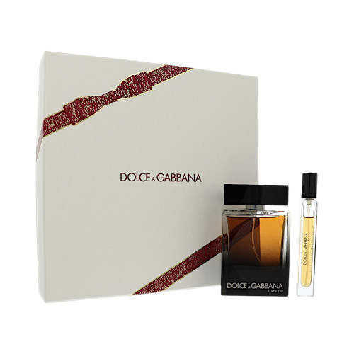 D & G The One by Dolce & Gabbana Gift Set for Men 2 Pc Gift Set - 3.3Oz Edp Spray, 0.33Oz Edp Spray Oz