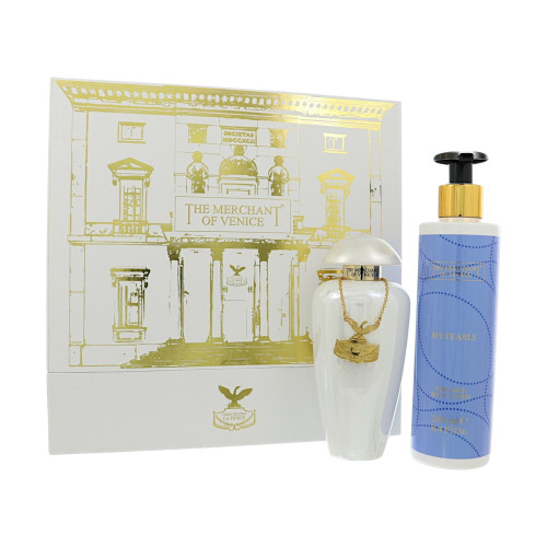 My Pearls by The Merchant Of Venice Gift Set for Women 2 Pc Gift Set - 3.4Oz Edp Spray, 8.4Oz Body Lotion Oz
