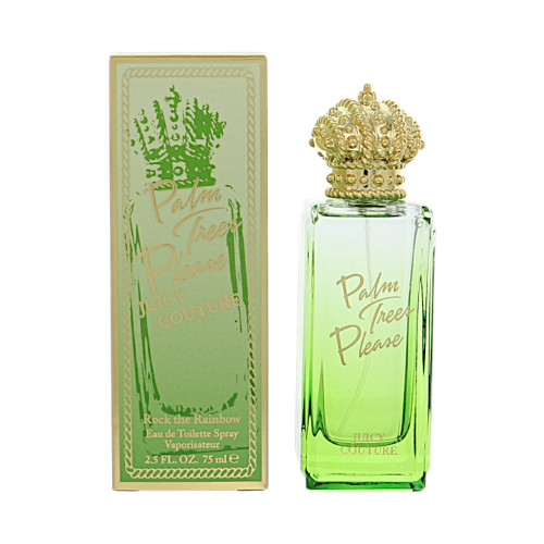 Rock The Rainbow Palm Tree Please by Juicy Couture Box for Women 2.5 Oz Eau De Toilette Spray
