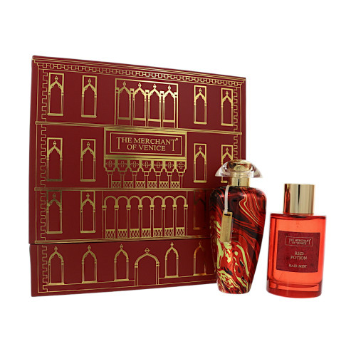 Red Potion by The Merchant Of Venice Gift Set for Women 2 Pc Gift Set - 3.4Oz Edp Spray, 3.4Oz Hair Mist Oz