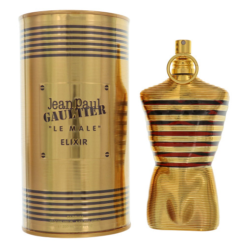 Le Male Elixir by Jean Paul Gaultier Box for Men 6.8 Oz Parfum Spray