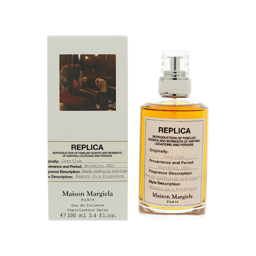 Replica Jazz Club by Maison Margiela Box for Men 3.4 Oz Eau De Toilette Spray