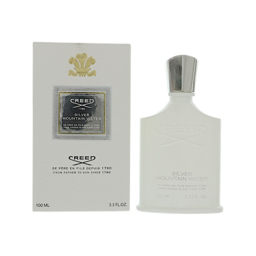 Creed Silver Mountain Water by Creed Box for Men 3.3 Oz Eau De Parfum Spray