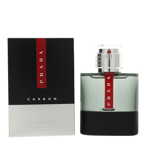 Prada Luna Rossa Carbon by Prada Box for Men 1.6 Oz Eau De Toilette Spray