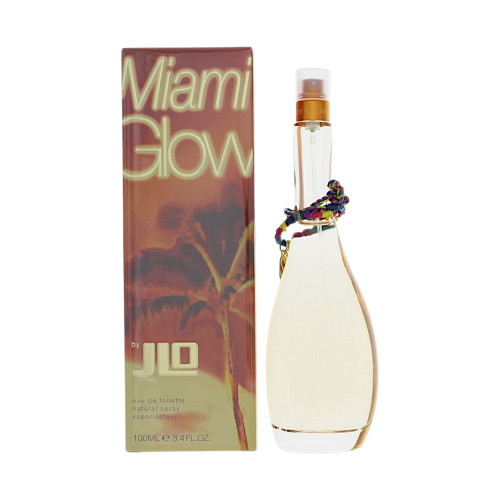Miami Glow by Jennifer Lopez - 3.4 oz Eau De Toilette Spray bottle for Women