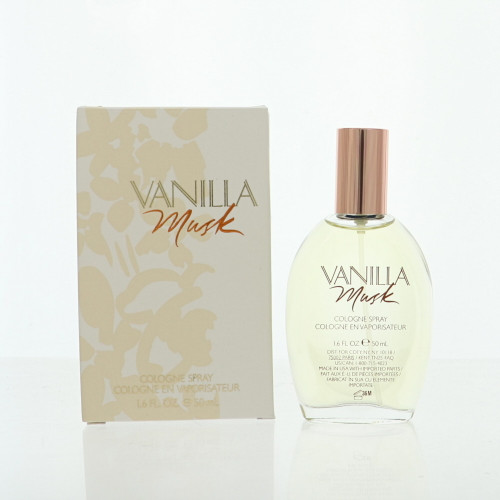 Vanilla Musk by Coty Box for Women 1.6 Oz Eau De Cologne Spray
