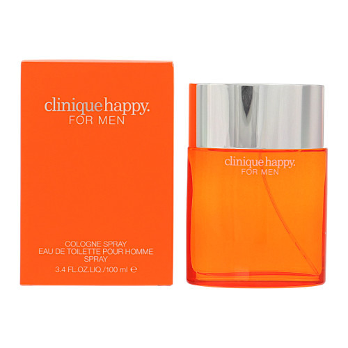Happy by Clinique Box for Men 3.4 Oz Cologne Spray