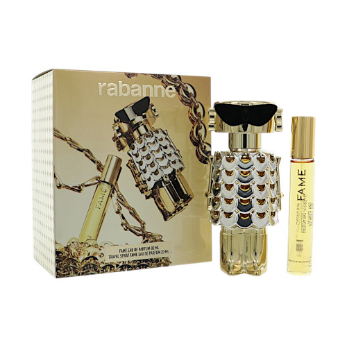 Paco Rabanne Fame by Paco Rabanne Gift Set for Women 2 Pc Gift Set - 2.7Oz Edp Spray, 0.68Oz Edp Spray Oz