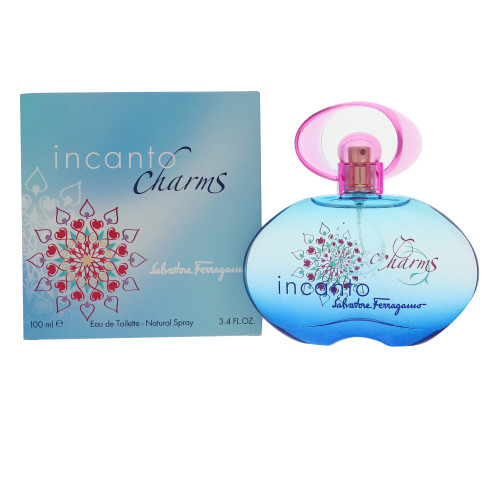 Incanto Charms by Salvatore Ferragamo Box for Women 3.4 Oz Eau De Toilette Spray