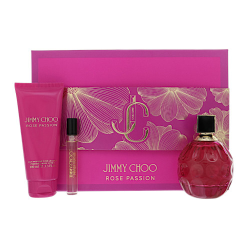 Jimmy Choo Rose Passion by Jimmy Choo - 3 Piece Gift Set bottle for Women