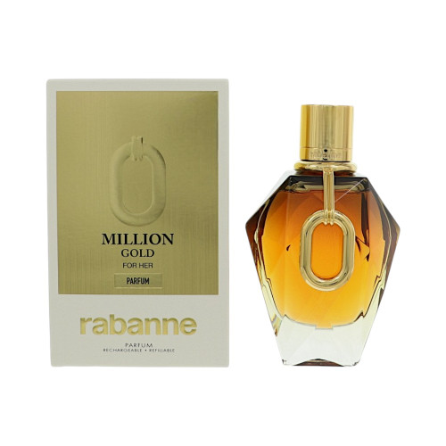 Million Gold For Her by Paco Rabanne - 3 oz Parfum Spray bottle for Women