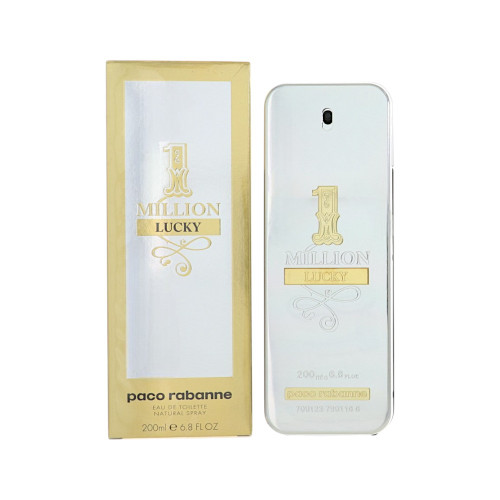 Paco Rabanne 1 Million Lucky by Paco Rabanne Box for Men 6.8 Oz Eau De Toilette Spray
