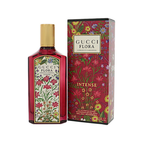 Flora Gorgeous Gardenia Intense by Gucci Box for Women 3.3 Oz Eau De Parfum Spray