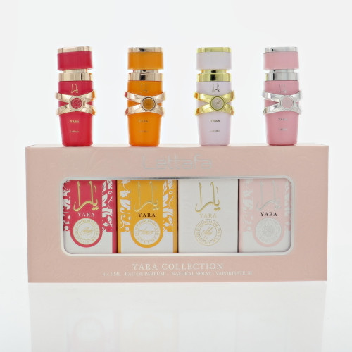 Yara Collection by Lattafa Gift Set for Women 0.16 Oz Yara Eau De Parfum Splash