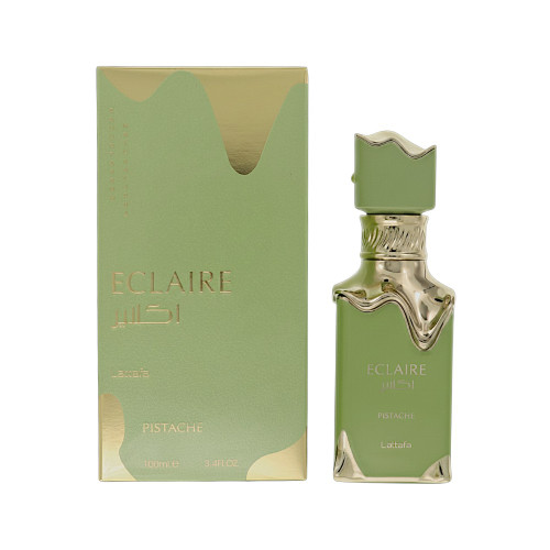 Eclaire Pistache by Lattafa Box for Women 3.4 Oz Eau De Parfum Spray