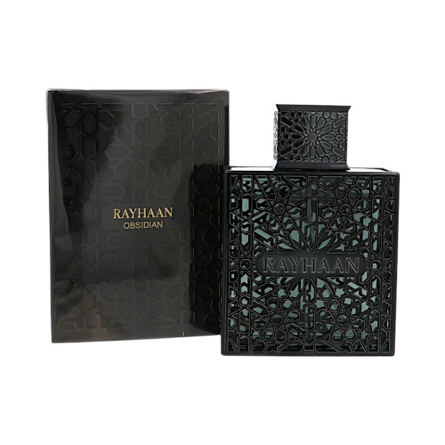 Rayhaan Obsidian by Rayhaan Box for Men 3.4 Oz Eau De Parfum Spray