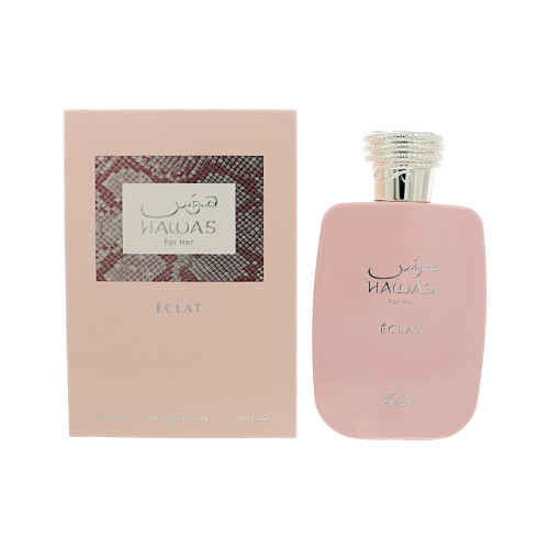 Hawas Eclat by Rasasi - 3.38 oz Eau De Parfum Spray bottle for Women