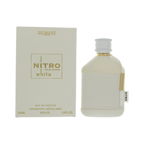 Nitro White by Dumont Box for Men 3.4 Oz Eau De Parfum Spray