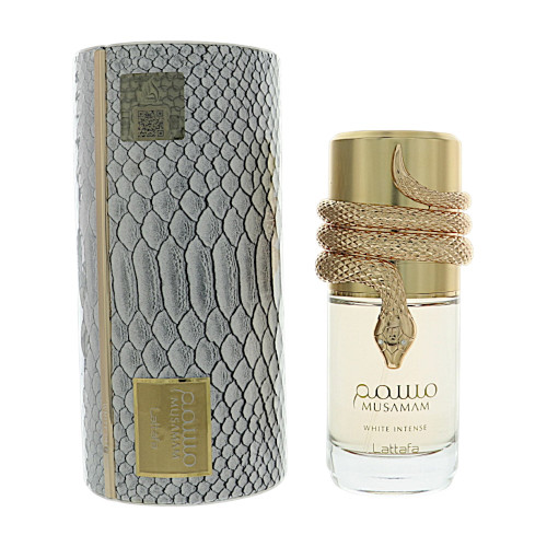 Musamam White Intense by Lattafa Box for Women 3.4 Oz Eau De Parfum Spray