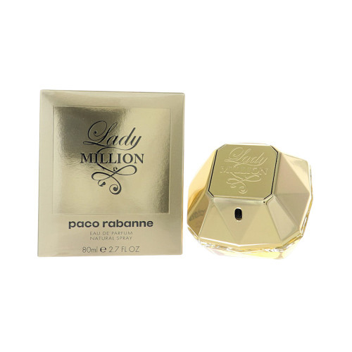 Lady Million by Paco Rabanne Box for Women 2.7 Oz Eau De Parfum Spray