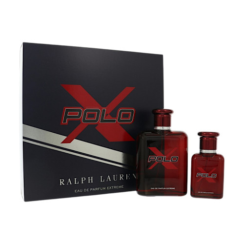 Polo Red Extreme by Ralph Lauren Gift Set for Men 2 Piece Gift Set - 4.2 Oz Eau De Parfum Spray ,1.36 Oz Eau De Parfum Spray