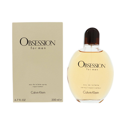 Obsession by Calvin Klein - 6.7 oz Eau De Toilette Spray bottle for Men
