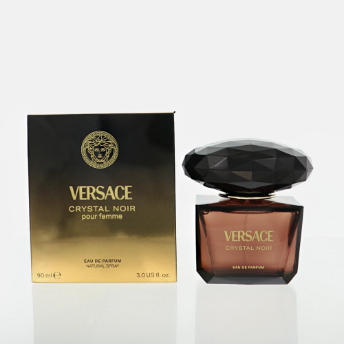 Crystal Noir by Versace Box for Women 3 Oz Eau De Parfum Spray