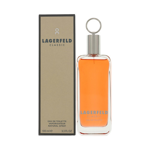 Lagerfeld Classic by Karl Lagerfeld Box for Men 3.3 Oz Eau De Toilette Spray