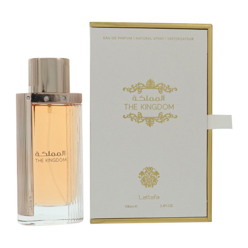 The Kingdom by Lattafa Box for Men 3.4 Oz Eau De Parfum Spray