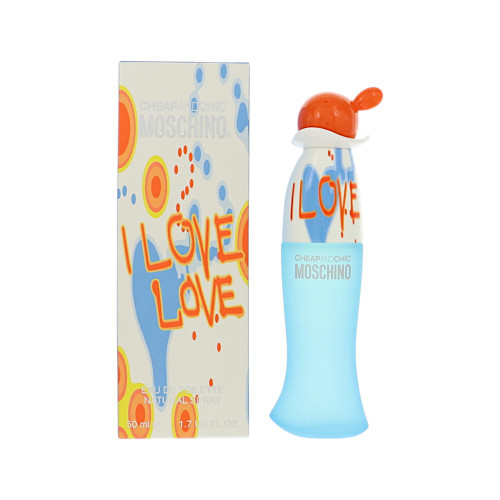 I Love Love by Moschino Box for Women 1.7 Oz Eau De Toilette Spray