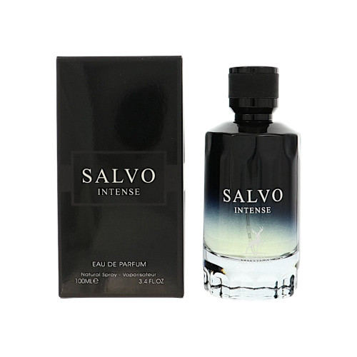 Salvo Intense by Maison Alhambra Box for Men 3.4 Oz Eau De Parfum Spray