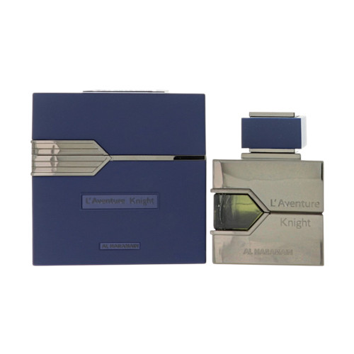 L' Aventure Knight by Al Haramain Box for Men 3.33 Oz Eau De Parfum Spray