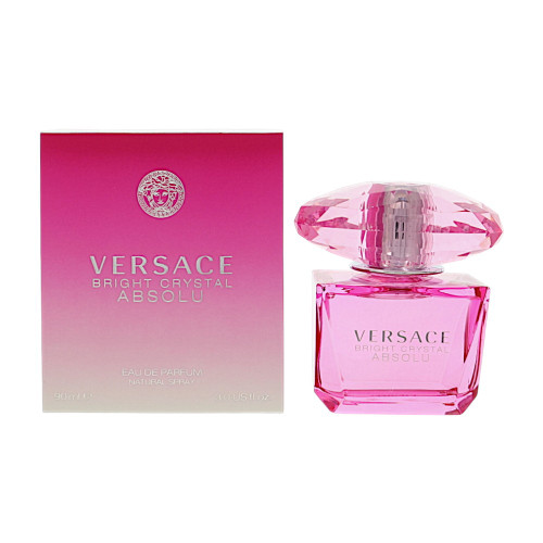 Bright Crystal Absolu by Versace Box for Women 3 Oz Eau De Parfum Spray