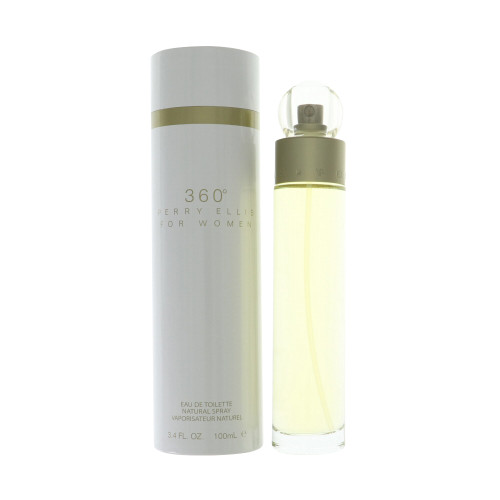 360° by Perry Ellis Box for Women 3.4 Oz Eau De Toilette Spray