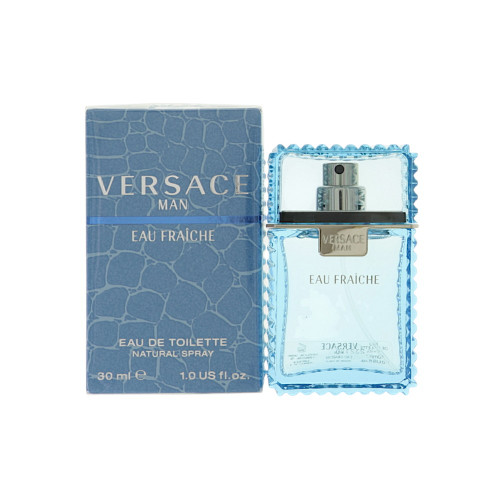 Versace Eau Fraiche by Versace Box for Men 1 Oz Eau De Toilette Spray