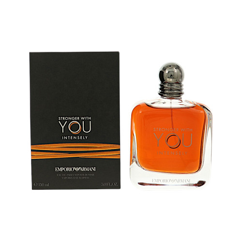 Stronger With You Intensely by Emporio Armani - 5 oz Eau De Parfum Spray bottle for Men