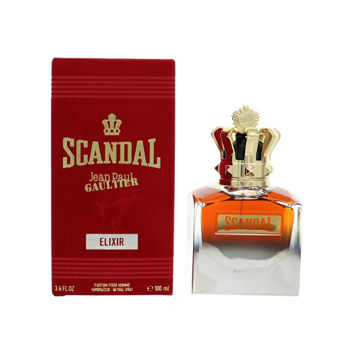Scandal Elixir by Jean Paul Gaultier Box for Men 3.4 Oz Parfum Spray