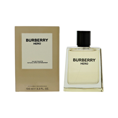 Burberry Hero by Burberry Box for Men 3.3 Oz Eau De Toilette Spray
