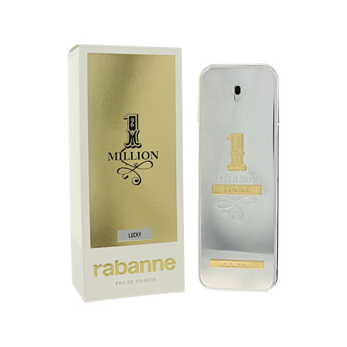 Paco Rabanne 1 Million Lucky by Paco Rabanne Box for Men 3.4 Oz Eau De Toilette Spray