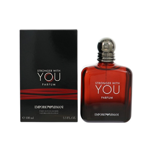 Emporio Armani Stronger With You by Giorgio Armani - 3.3 oz Parfum Spray bottle for Men