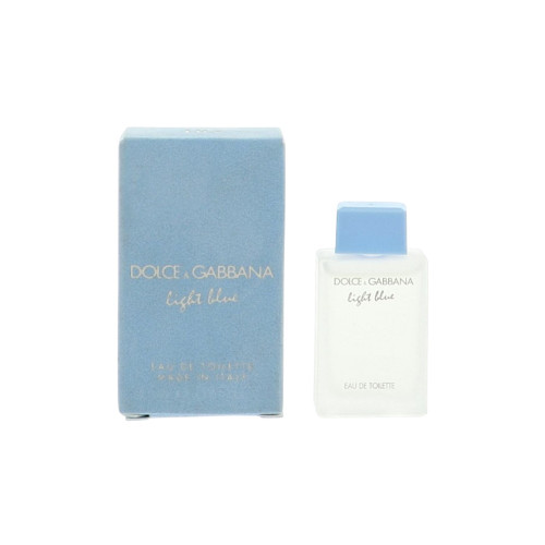 D&G Light Blue by Dolce & Gabbana - 0.15 oz Eau De Toilette Splash bottle for Women