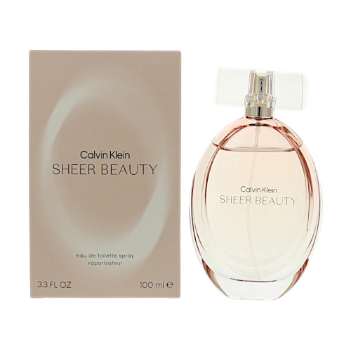Sheer Beauty by Calvin Klein - 3.3 oz Eau De Toilette Spray bottle for Women