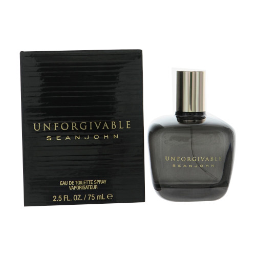Unforgivable by Sean John Box for Men 2.5 Oz Eau De Toilette Spray