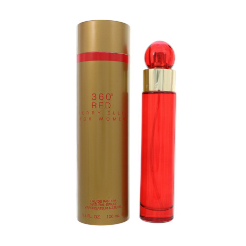 360° Red by Perry Ellis - 3.4 oz Eau De Parfum Spray bottle for Women