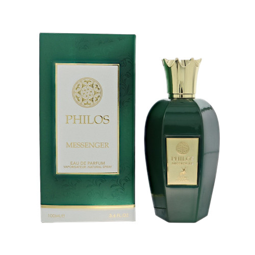 Philos Messenger by Maison Alhambra - 3.4 oz Eau De Parfum Spray bottle for Men