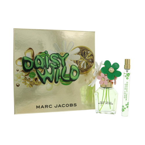 Daisy Wild by Marc Jacobs Gift Set for Women 2 Piece Gift Set For Women - 1.6 Oz Eau De Parfum Spray, 0.33 Oz Eau De Parfum Spray