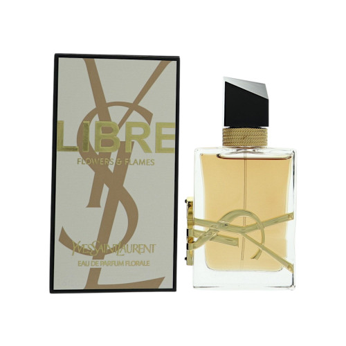 Ysl Libre Flowers & Flames by Yves Saint Laurent Box for Women 1.6 Oz Eau De Parfum Spray