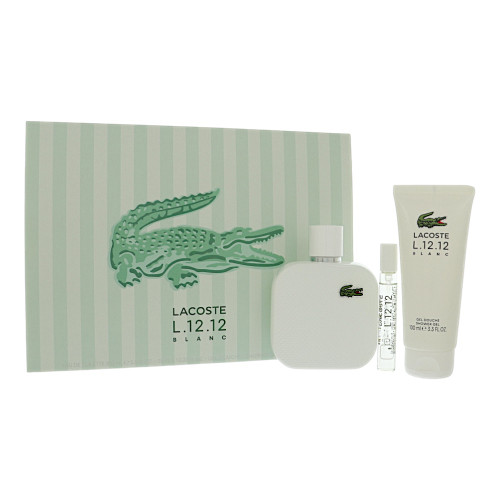 L.12.12 Blanc by Lacoste - 3 Piece Set bottle for Men