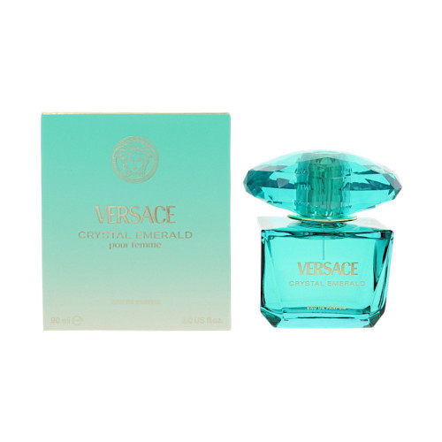 Crystal Emerald by Versace Box for Women 3 Oz Eau De Parfum Spray