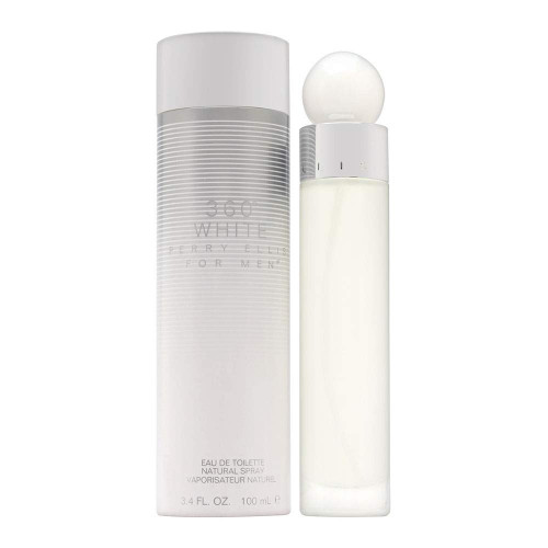 Perry Ellis 360 White by Perry Ellis Box for Men 3.4 Oz Eau De Toilette Spray